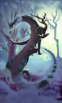 Art trade featuring a custom character design Art trade featuring a custom character design